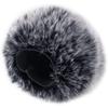1-Piece Microphone Windscreen, Furry Microphone Cover, Microphone Accessory, Microphone Windscreen for Digital Video Recording Microphones, Outdoor Wi