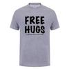 2026 Hot Sale Free Hugs Printing T Shirt for Men Women Summer Tops Tee O Neck Short Sleeve Fashion Cotton T-Shirt Tshirt Man Brand Casual Clothing
