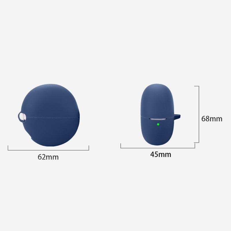 Silicone Earphone Protective Case Shockproof Cover with Hook for XIAODU DuPods S200 Earphone Protectors