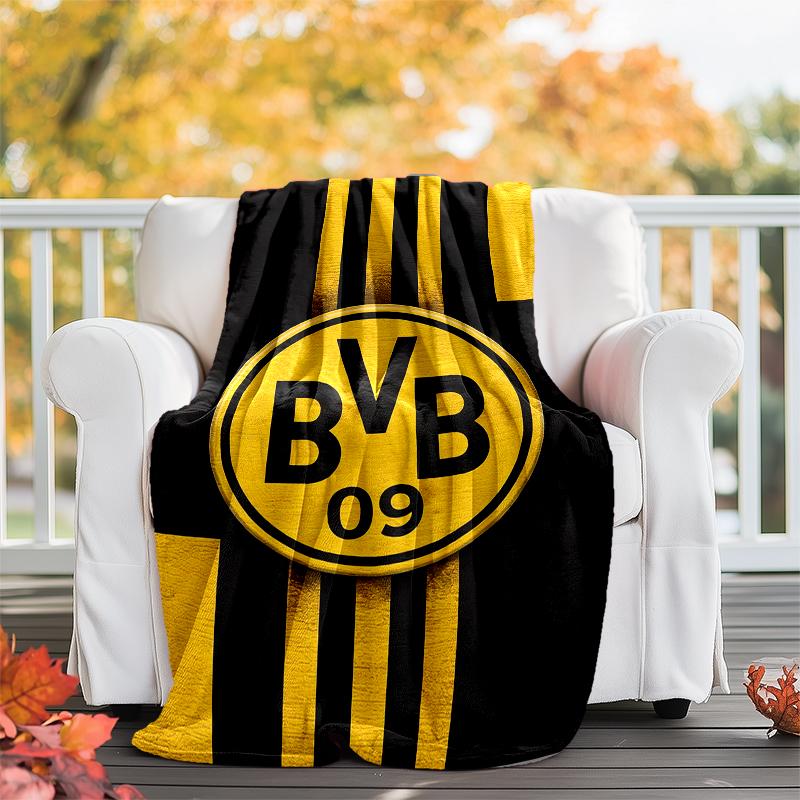 BVB Theme Printed Blanket - Perfect for Couch, Bed, Travel & Outdoor Use | Machine Washable, Cozy & Durable.