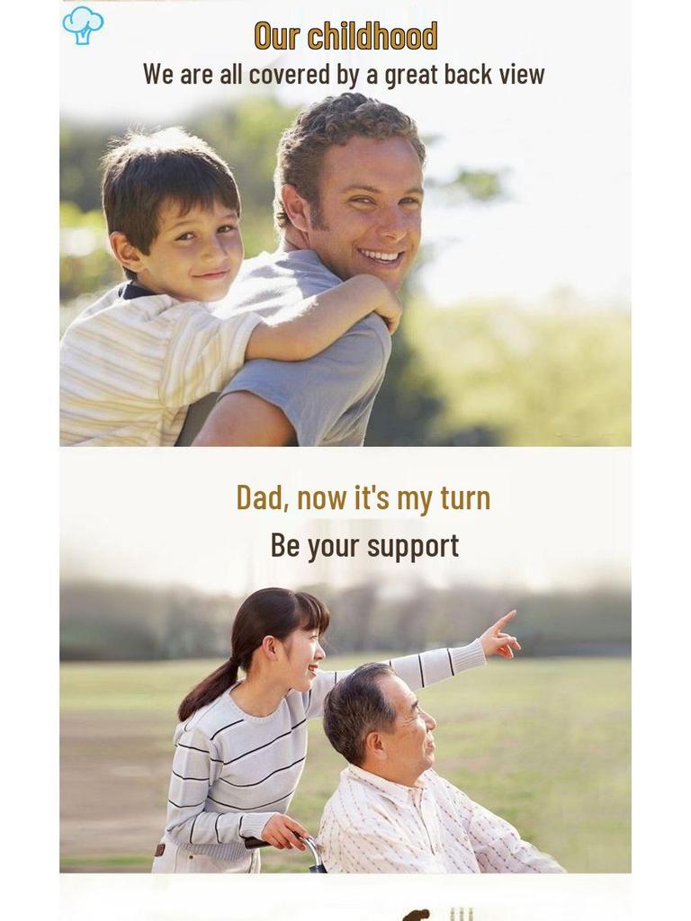 Men's Winter Down-Lined Cotton Jacket for Middle-Aged & Elderly - Warm Outerwear for Autumn and Winter