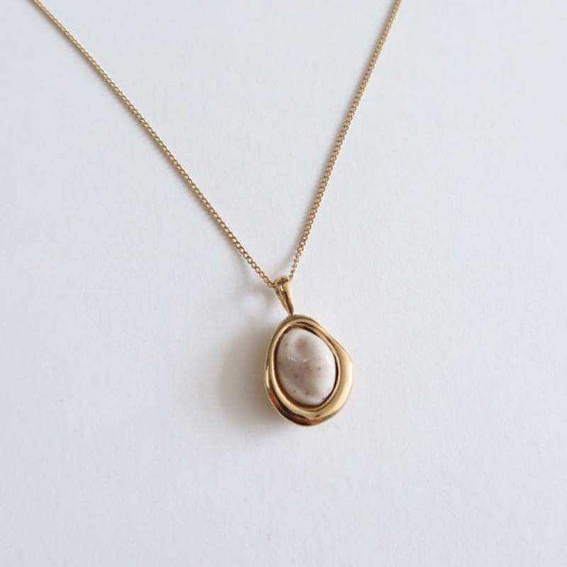 DOL Silver 925 Blooming Bud Necklace [DOL Floral Transition 01]