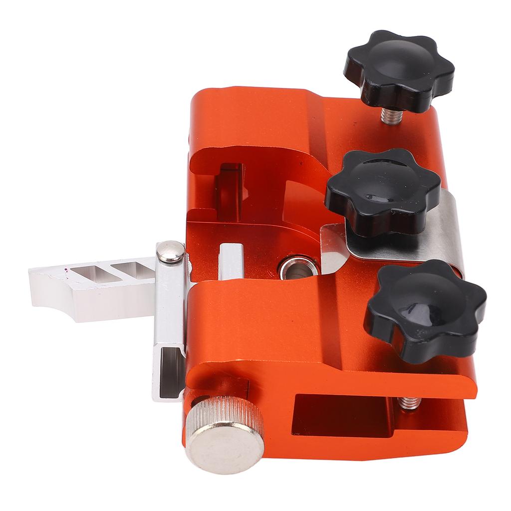 Hand Crank Chainsaw Sharpener Portable Manual Chain Sharpening Jig with Grinding Head Rocker