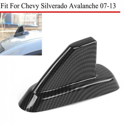 For Chevy Silverado Avalanche SIERRA 07-13 Shark Fin Antenna Cover CARBON FIBER