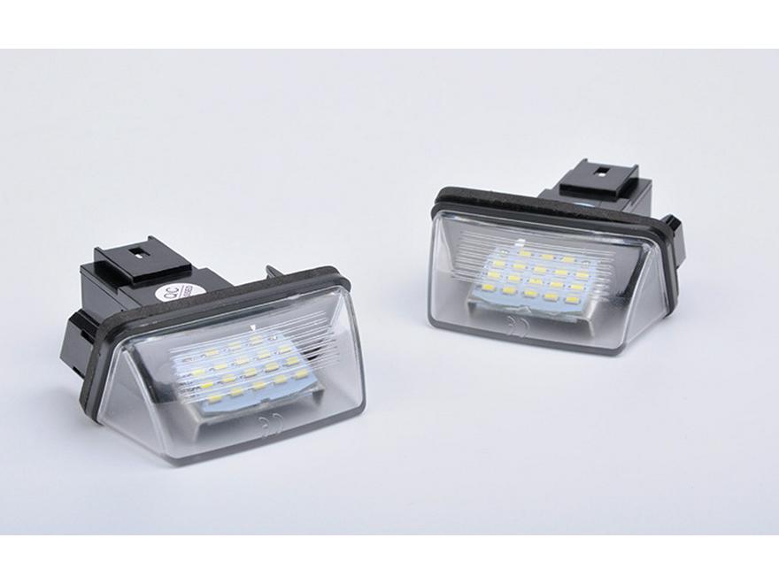 LED License Plate Light for Peugeot 206, 308, 406, Citroen C3, C5