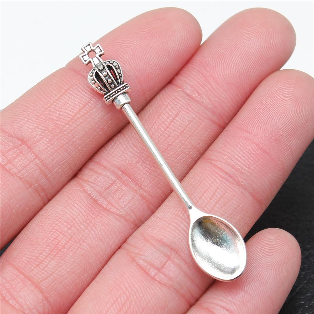20pcs Tableware Dinnerware Dinner Set Dinner Service Knife Spoon Fork Charms For Jewelry Making DIY Crafts