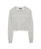 Nigaennikol Nicole Bokashi Damage Knit_Gray