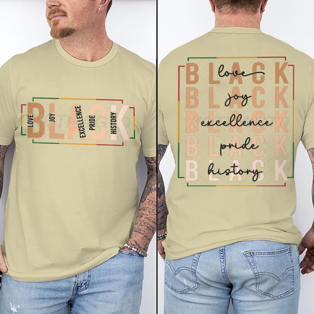 Black Excellence Love Pride History Tshirt Unisex Unisex Black History Month African Inspirational Quote Tee Gifts