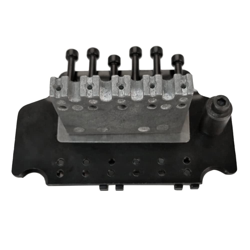 Guitar Bridge Double Lock Locking Floyd Black Bridge, Pins, Tremolo, System, Nut, Rose, [Used]