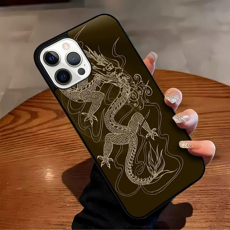 Legendary Chinese Dragon Phone Case For iPhone 17 Air 16 15 14 13 12 11 Pro Max Max Plus Bumper Case Cover