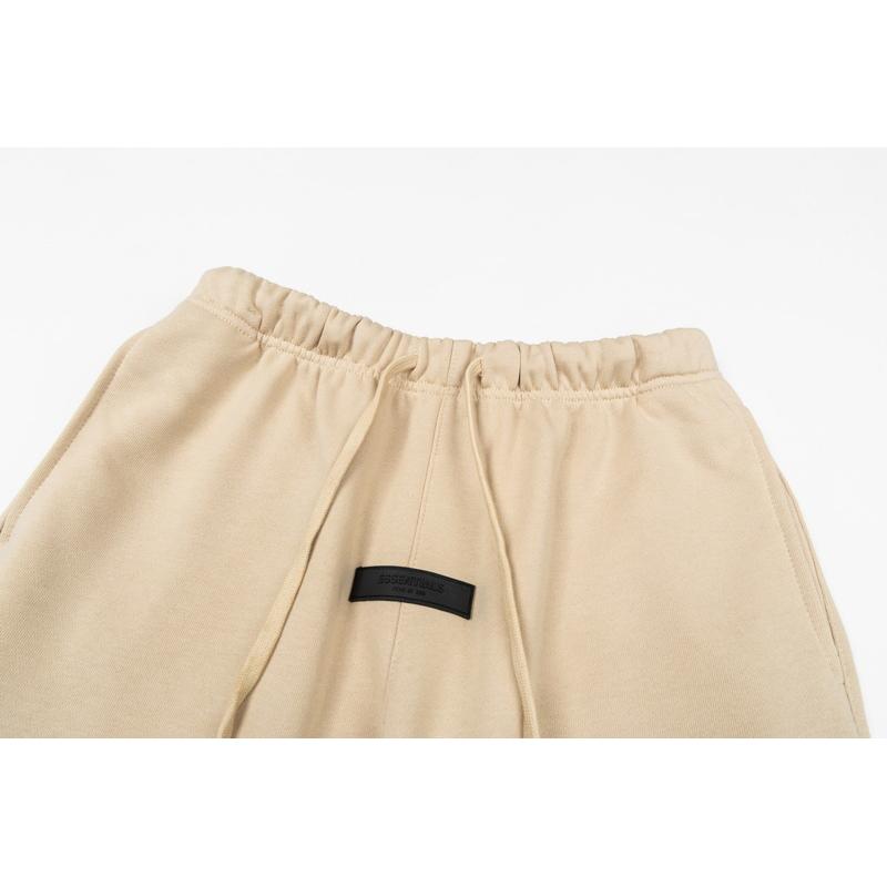 2629 Fear Of God Essentials Basic Street Style Men Letter Print Shorts Multi‑Colors Loose Summer Leisure Sports Shorts