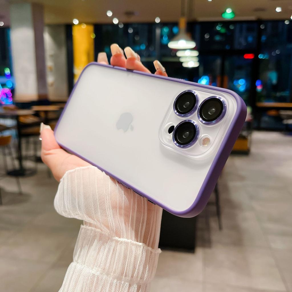 Suitable for IPhone15, Skin-like Macron Phone Case, Apple 14promax, Eagle Glasses, Head Mask, Frosted Protective Case