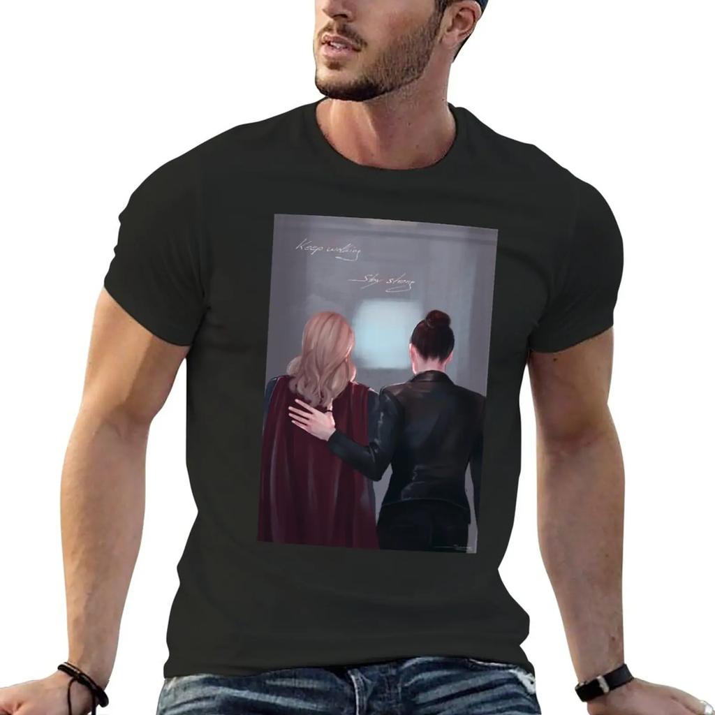 stay strong T-Shirt plus size tops sweat shirt aesthetic clothes plain white t shirts