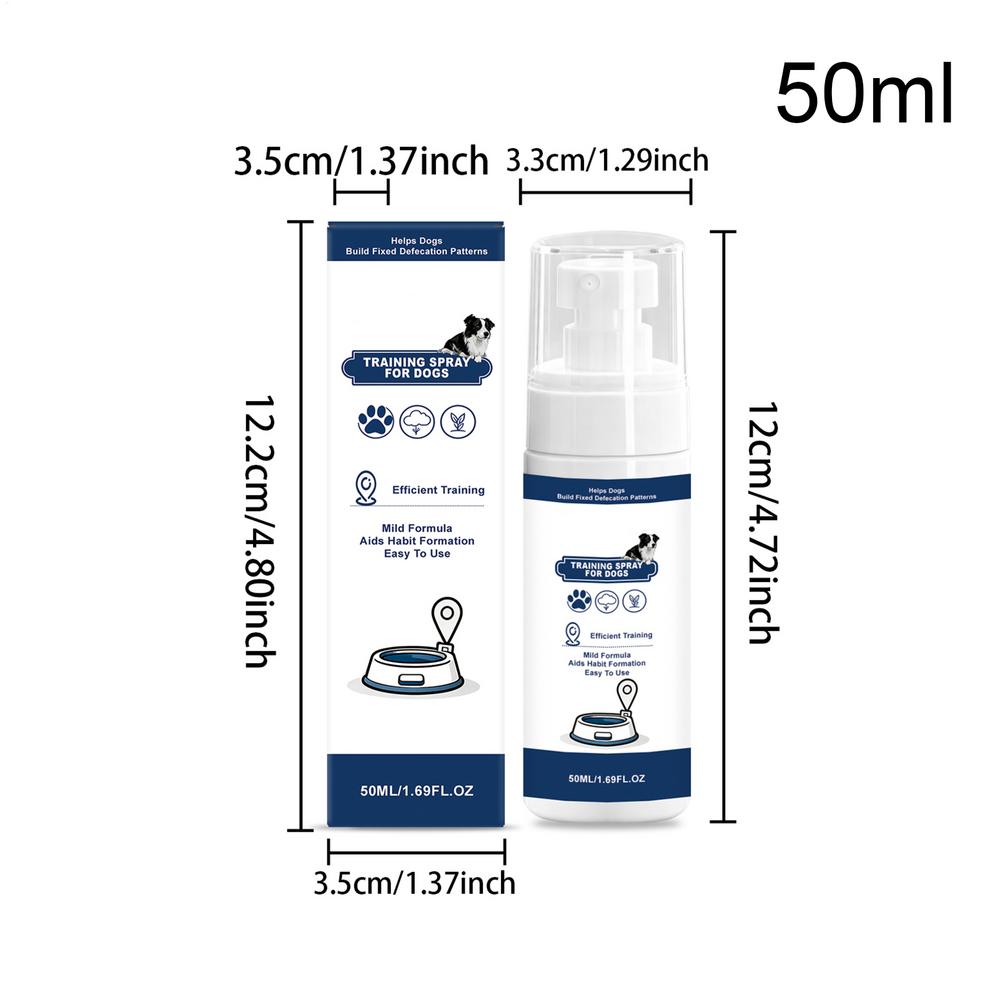 50ml Potty Training Spray Dog Natural Ingredients Gentle Non Irritating Clear Odor Reduce Pet Rejection Toilet Training Spray