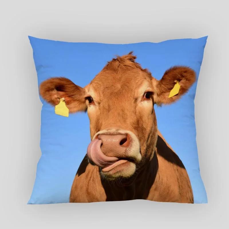 Animals Cow Pillow Cover Customize Pillowcase Modern Home Decorative Pillow Case For Living Room 45X45cm,40X40cm