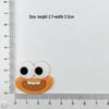 Medium Cartoon Sausage Lips Eye Patches & DIY Storage Box for Hair Accessories, Phone Case, Crocs Decorations