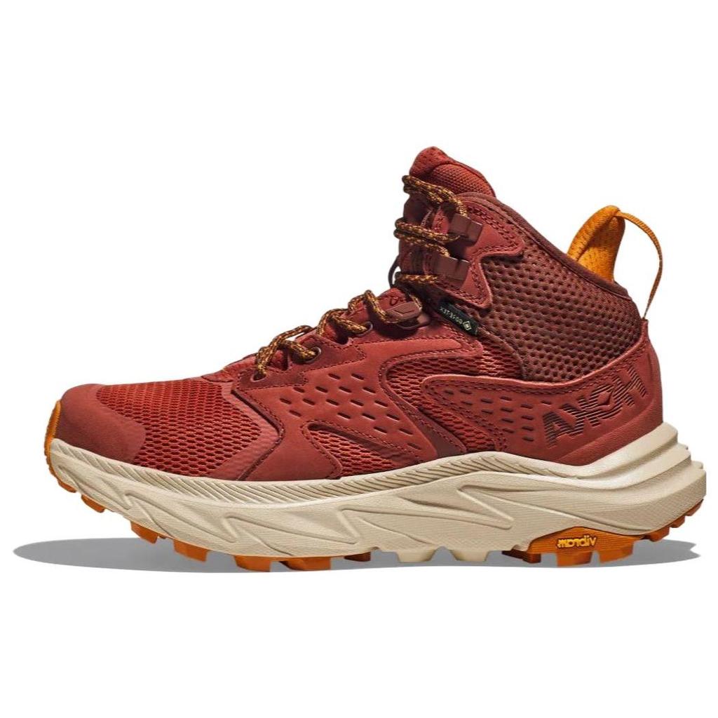 HOKA One One Anacapa 2 Mid Gore-Tex Hot Sauce Shifting Sands (Womens) Women Sneakers 1142831-HSSS