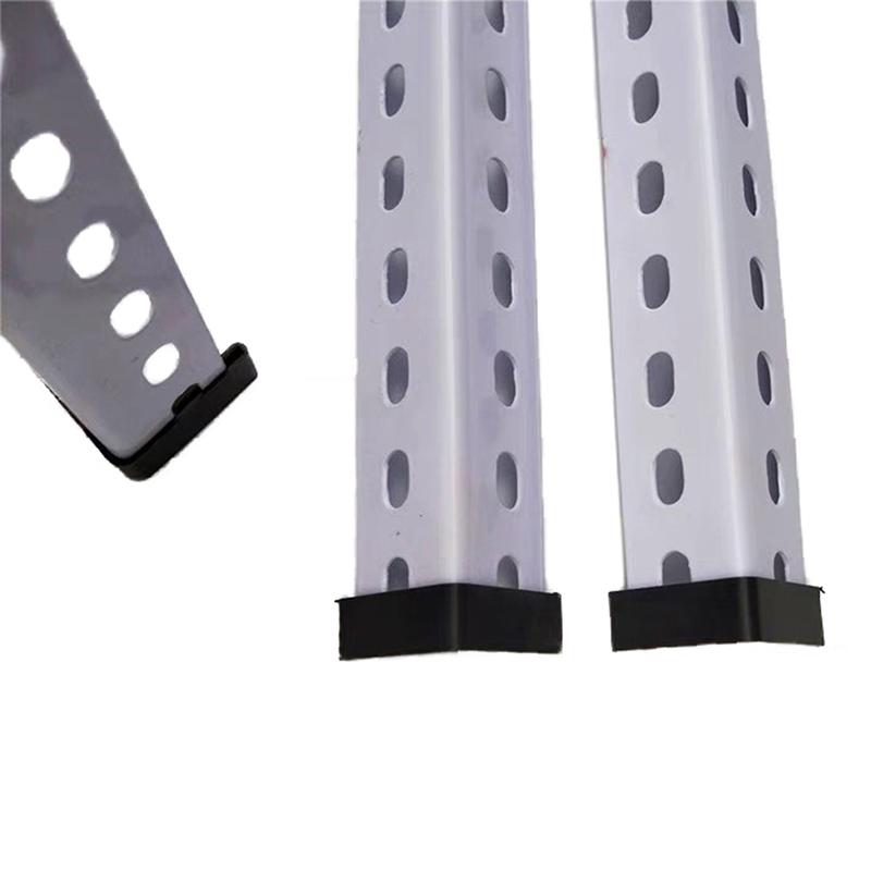 4 bucăți/set 30 mm/35 mm/40 mm picior de cauciuc unghiular în formă de L, suport pentru picioare din oțel