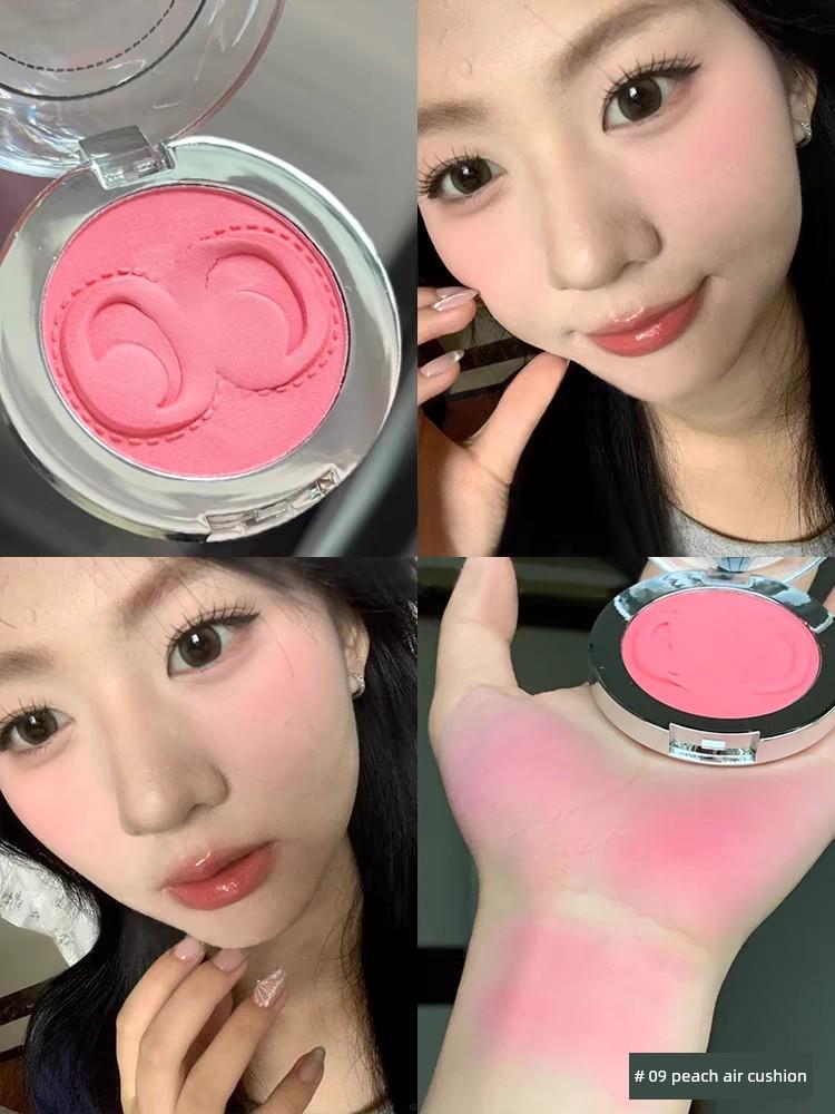 Ins-Style Blush Cream Egg Yolk High-Saturation Yellow Eyeshadow All-In-One Spring Colorful Lemon Ginger Yellow Blush Palette