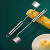Corn Threshing Tools Kitchen Creative Thickened Stainless Steel Corn Stripper Home Quick Corn Husking Manual Threshing Spatula