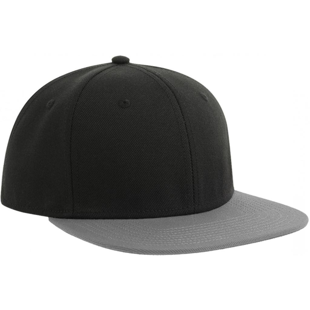 Atlantis Contrast Sustainable Flat Peak Snapback Cap