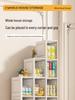 Ultra-Narrow Storage Shelf: Multi-Layer Kitchen, Bathroom Side & Toilet Organizer Cabinet