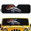 Denver Broncos Custom Car Sunshade - Front Windshield Heat Insulation Image Print
