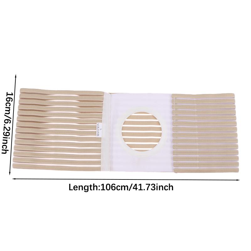 Ostomy Hernia Belt Stoma Support Wraps Ostomy Belt Unisex Ostomy Hernia Support Belt Abdominal Binder Brace For Men Women