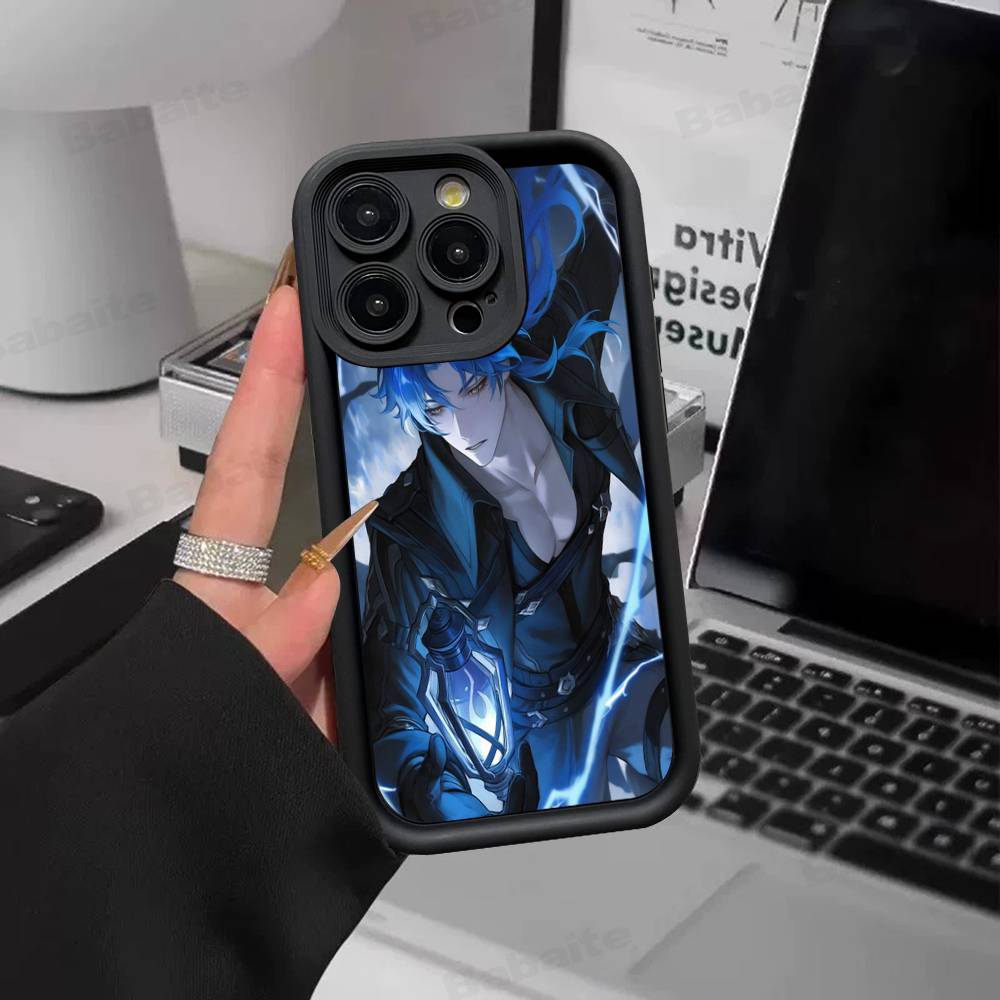 Genshin Impact Flins For IPhone 17 16 15 14 13 12 11 Pro Max Plus Phone Case Covers
