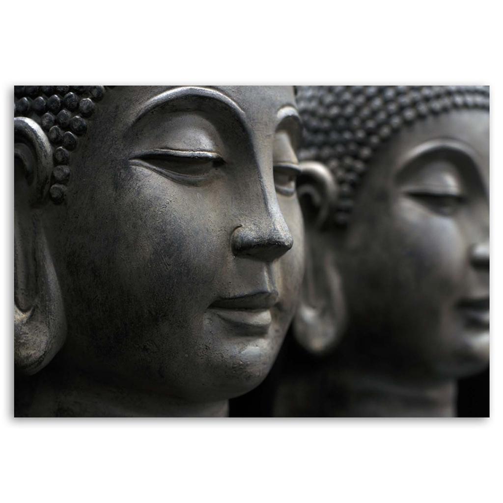 Canvas print, Feng Shui Buddha Figures