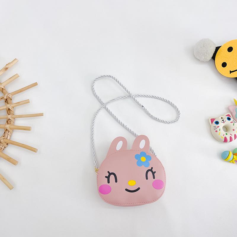 Adorable Korean Style Animal Coin Purse for Girls – Fashionable Children's Shoulder Crossbody Bag