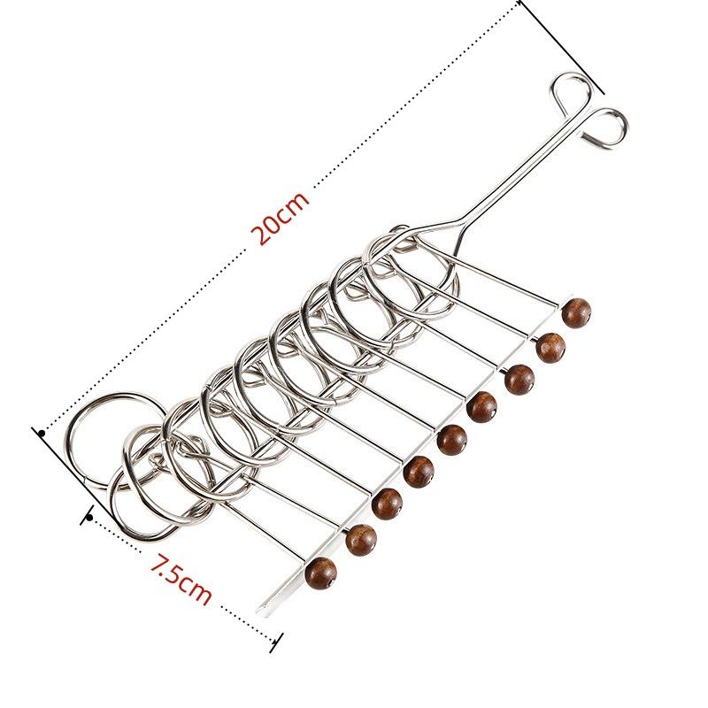 Metal Unlock Ring Puzzle Set Nine Chain Buckle Game Toy Intelligence Puzzle Ring Buckle Chinese Cultural Decoration Buckle