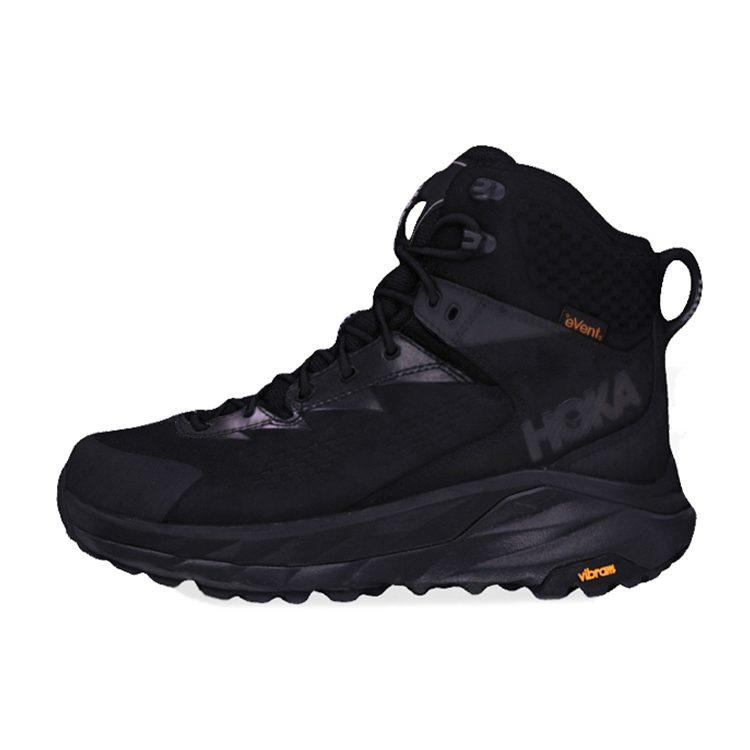 HOKA One One Kaha Mountaineering & Hiking Shoes Men's High Top Black 1099637-BPHN