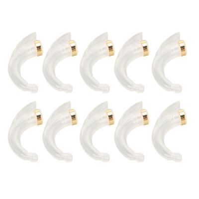 10Pcs Hearing Aid Ear Hook Perfect Fit Ergonomic PP Replacement Hearing Aid Hook for Hearing Aids