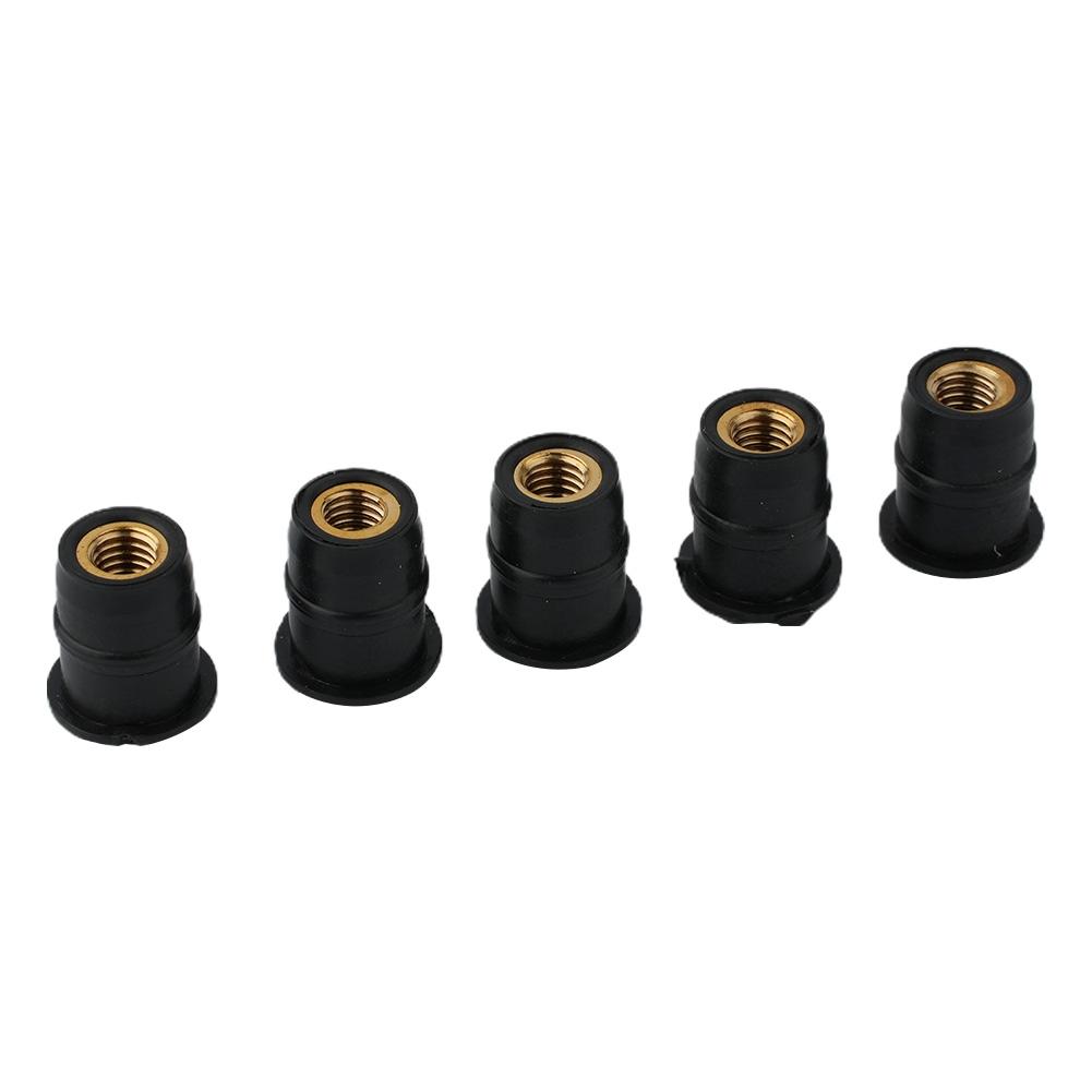CNC Bolt Screw Kit Aluminum+plastic Black Fairing Screen Motorcycle