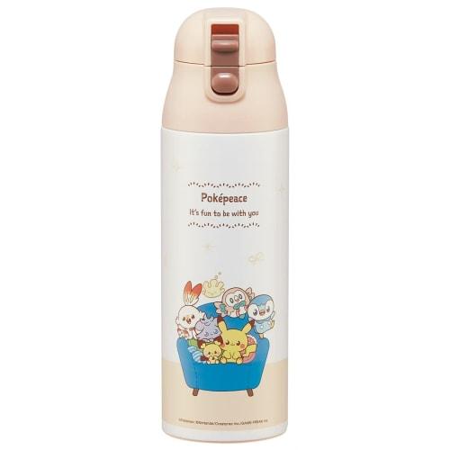 

Skater Mug Bottle Pokemon Pokepiece 500ml Thermal Insulation Stainless Steel Water Bottle SDPC5-A
