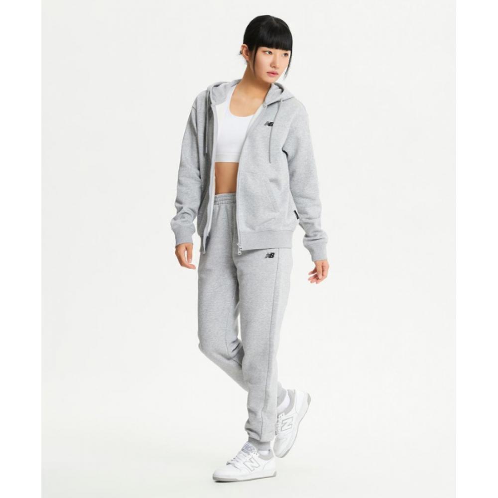 Nbmle41113 Uni Ess Classic Jogger Brushed Pants  Gray 