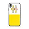 Coque Téléphone – Drapeau Du Vatican – Compatible iPhone XR – Étui Souple – Résistant Et Antichoc - Silicone - Pixelforma