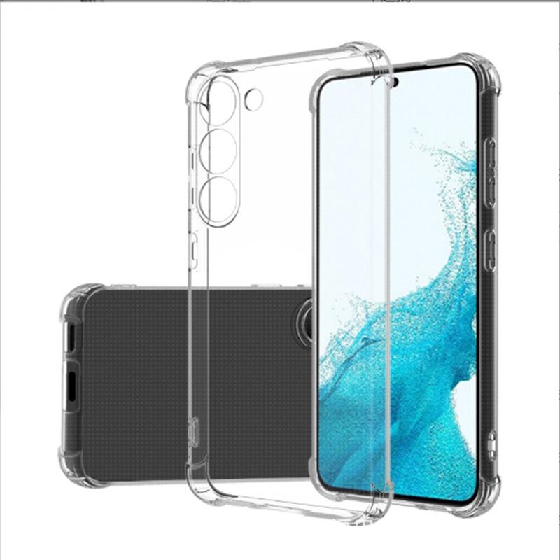 Google Pixel 9/9Pro/8A Transparent Protective Phone Case with 7 Airbags, Anti-Drop Soft Shell