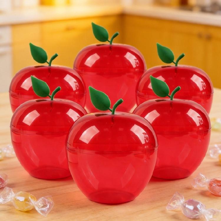 Simulation Apples Candy Jar Suitable For Weddings Baby Showers And Family Gatherings Back to School Party Supplies