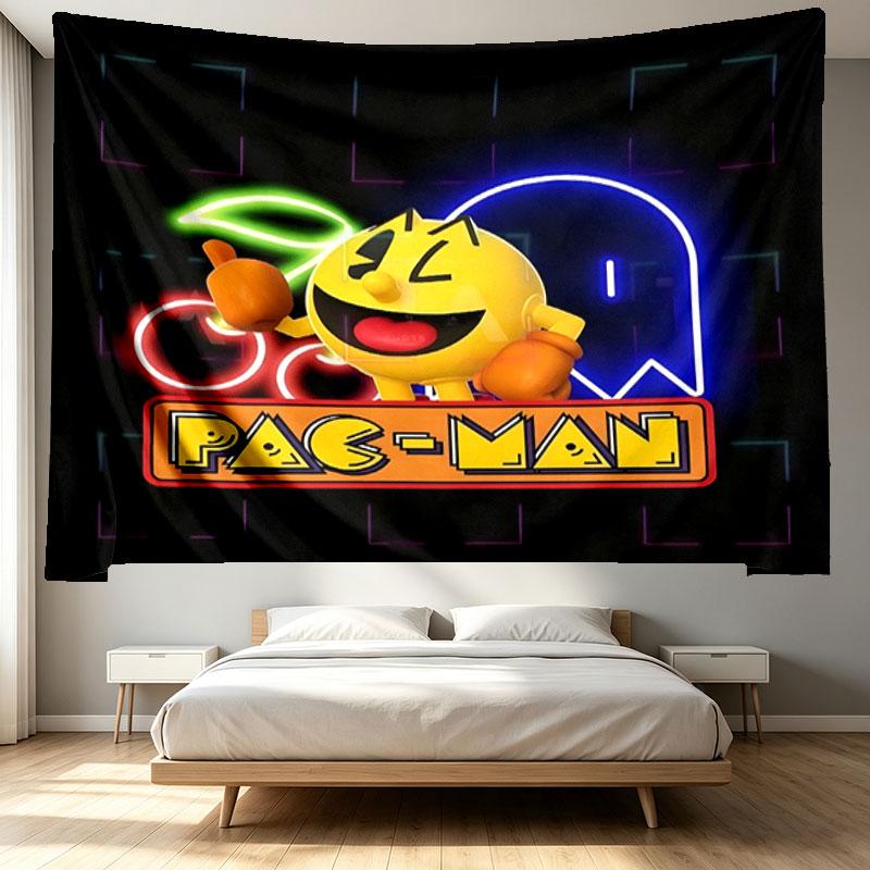 PAC Print Tapestry - Portable Wall Decor Cloth, for Home, Dorm, Travel, Bedroom, Living Room - Ideal Birthday Housewarming Gift