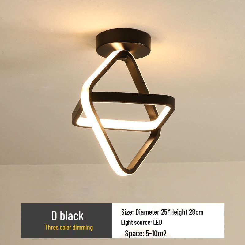 Kreative LED-Leuchten für Flur, Eingangsbereich, Veranda, Schlafzimmer, Wohnzimmer, Gang und Balkon - Modernes, schlichtes und stilvolles Design