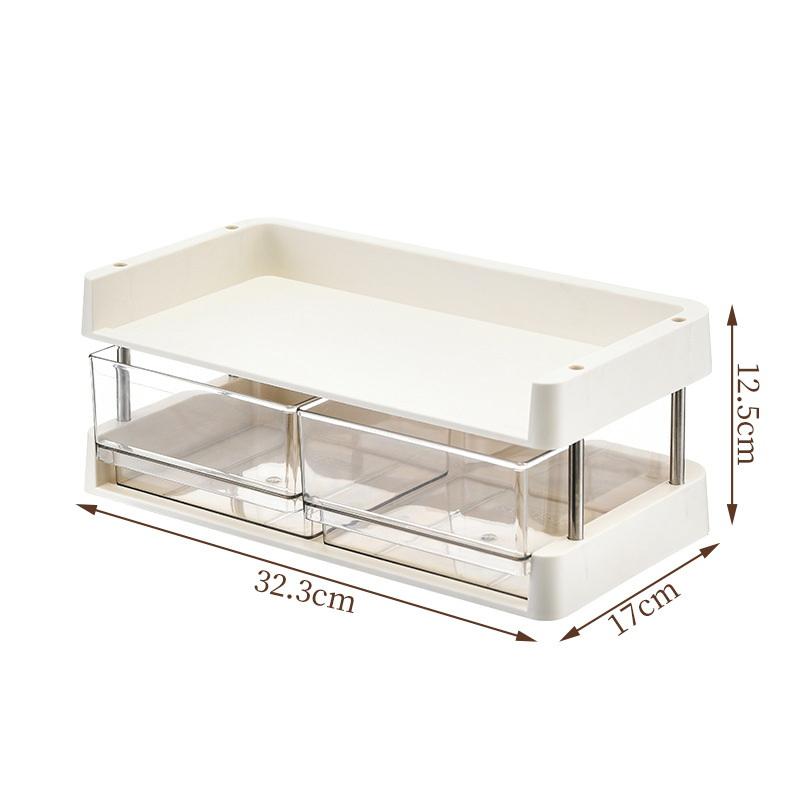 

Коробка для зберігання чайних пакетиків Організатор для кави в офісі Висувна стійка для масок, помад, косметики Організація кухні Настільна станція для зберігання