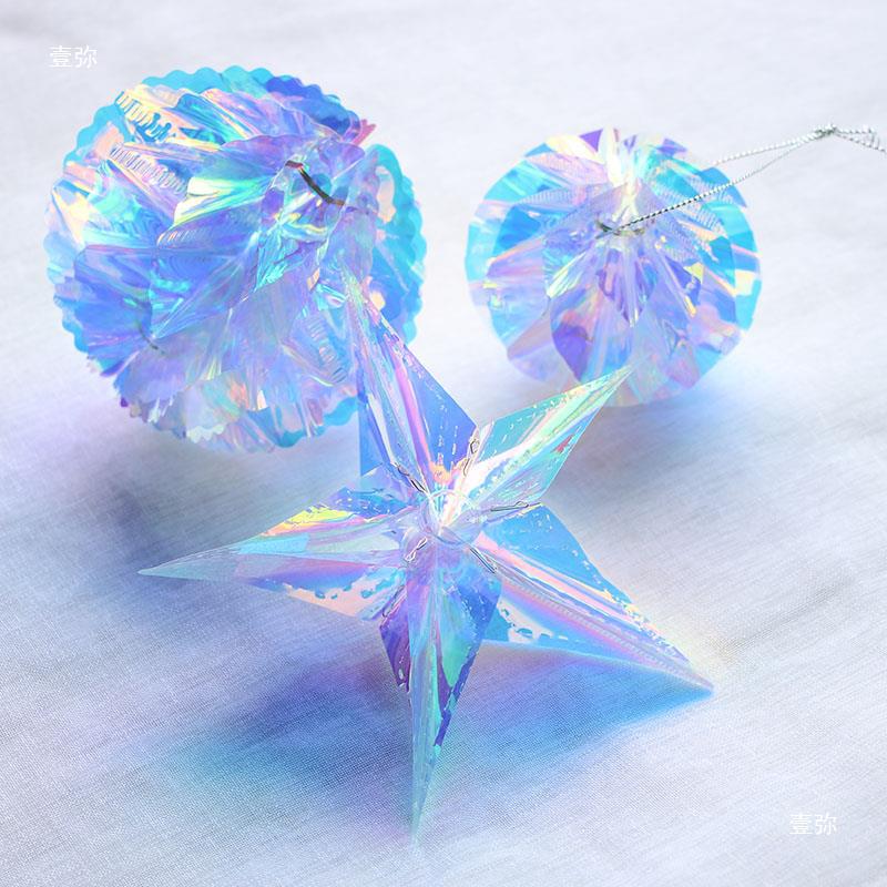 Star-shaped Lace Ornament Pendant Suitable for Birthday Parties, Weddings and Christmas Decorations