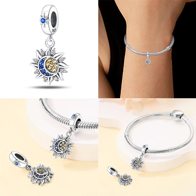 Luminous Copperstars And Moon Charms Fitoriginal Bracelets Diy Jewelry Making For Women Gift