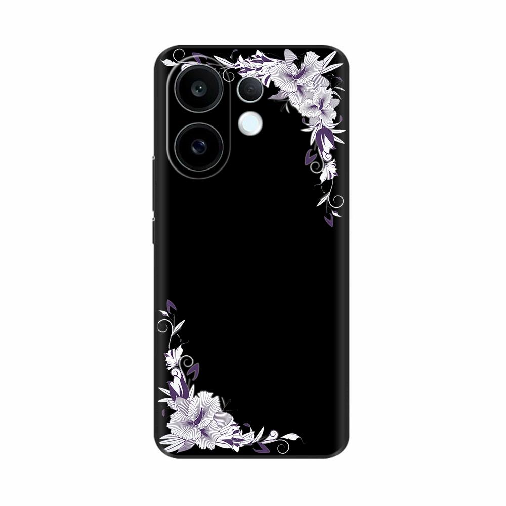 For VIVO S30 Pro Mini 5G Case Cartoon Butterfly Flowers Silicone Phone Cases For Vivo S30 5G vivoS30 Back Cover Fundas Bumper