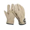 New Two Layers Leather Outdoor BBQ Gloves Fire Heat Resistant Kitchen Cooking Oven Mitts Anti Slip Hard Wearing Clamping Glove
