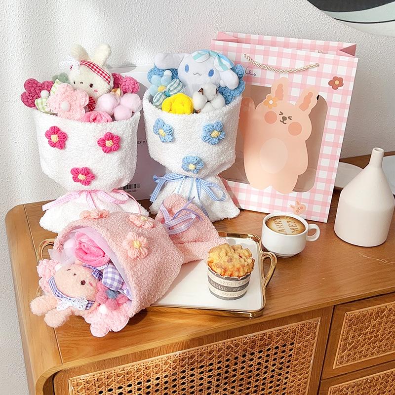 Cinnamoroll Rabbit Bouquet Plush Toy Girls Valentine's Day Gift