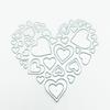 Liebesherz Metall-Stanzformen Schablonen für DIY Scrapbooking Dekorative Prägepapierkarten Vorlage Dekor Stanzteile
