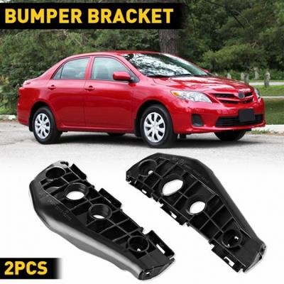 2X 2009 Corolla 2010 For Toyota Side Front Right+Left Bumper Bracket RH LH Parts